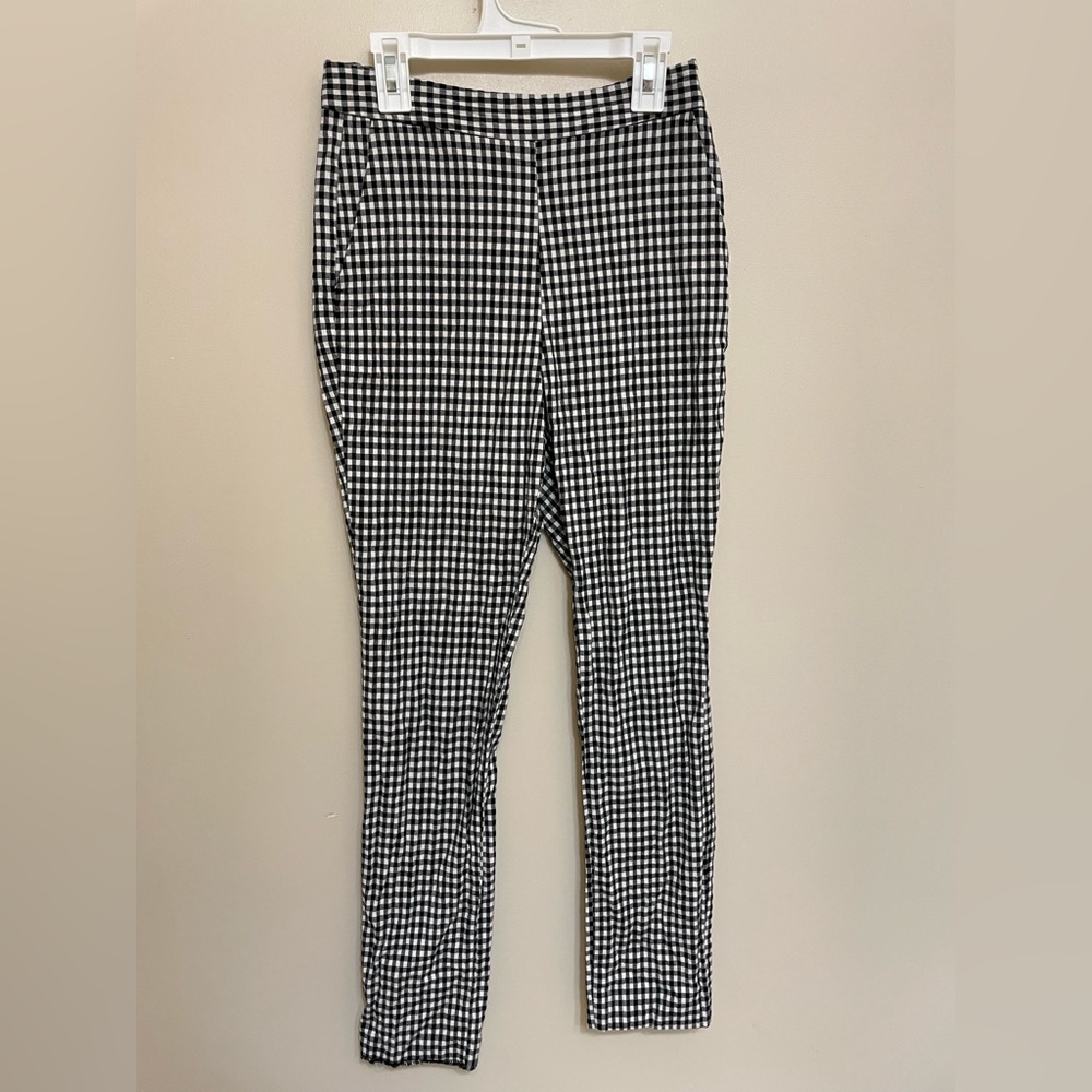 Zara Gingham Dress Pants